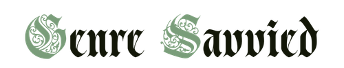 Genre Savvied in Medieval font